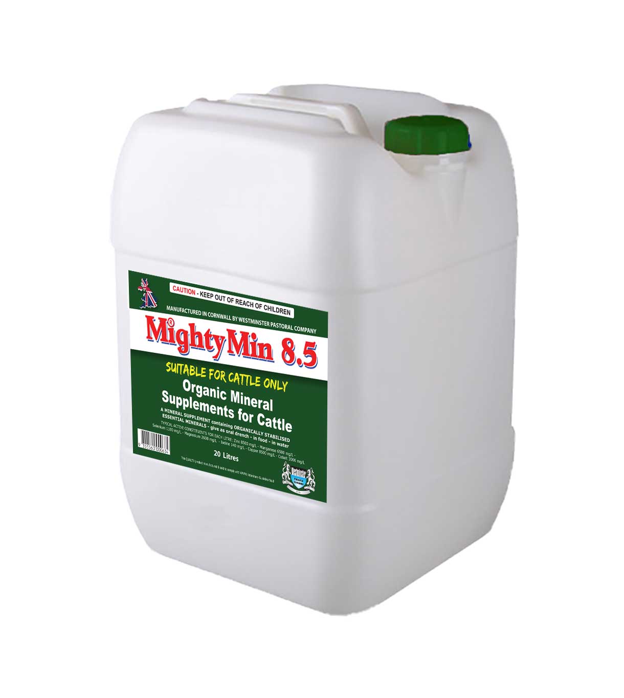 MightyMin® 8.5 Green CATTLE ONLY 20L